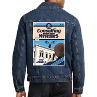 Consulting Detective Mysteries Men Denim Jacket | Artistshot