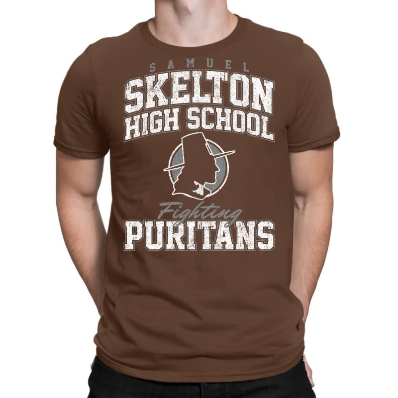 Samuel Skelton High School Fighting Puritans T-shirt | Artistshot