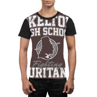 Samuel Skelton High School Fighting Puritans Graphic T-shirt | Artistshot