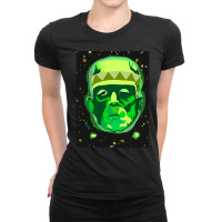 Trending Frankenstein?s Monster With Patchwork Ladies Fitted T-shirt | Artistshot