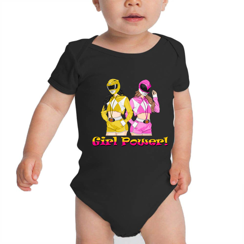 Trending Girl Power! - Trini & Kimberly Baby Bodysuit | Artistshot