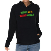 Stand With Iranian Lightweight Hoodie | Artistshot