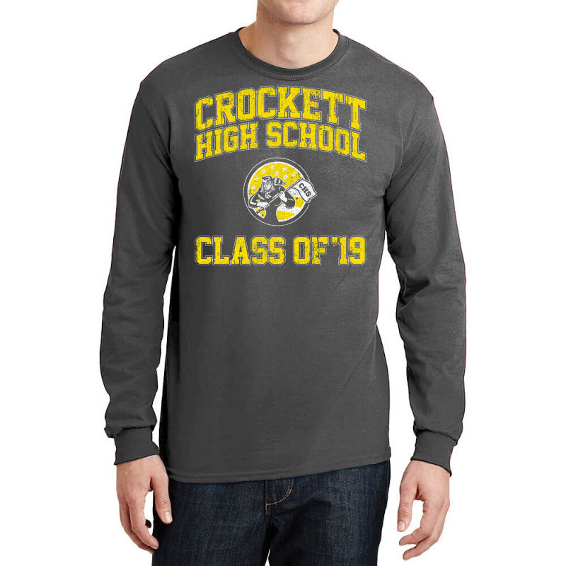 Crockett High School Class Of 19 (booksmart) Long Sleeve Shirts | Artistshot