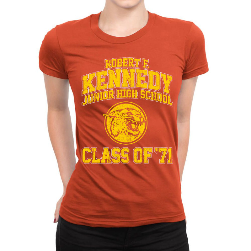 Robert F Kennedy Junior High School Class Of 71   Wonder Years Ladies Fitted T-Shirt by juruitidilim | Artistshot