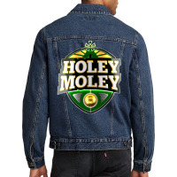 Holey Moley Golf Men Denim Jacket | Artistshot