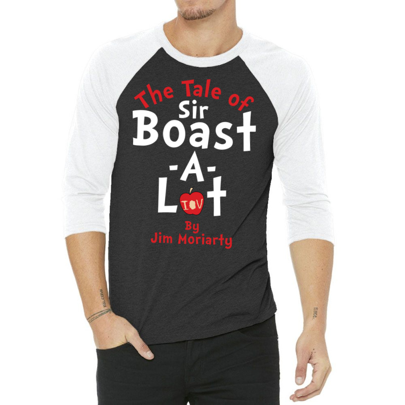 The Tale Of Sir Boast A Lot (just Title Variant) 3/4 Sleeve Shirt | Artistshot