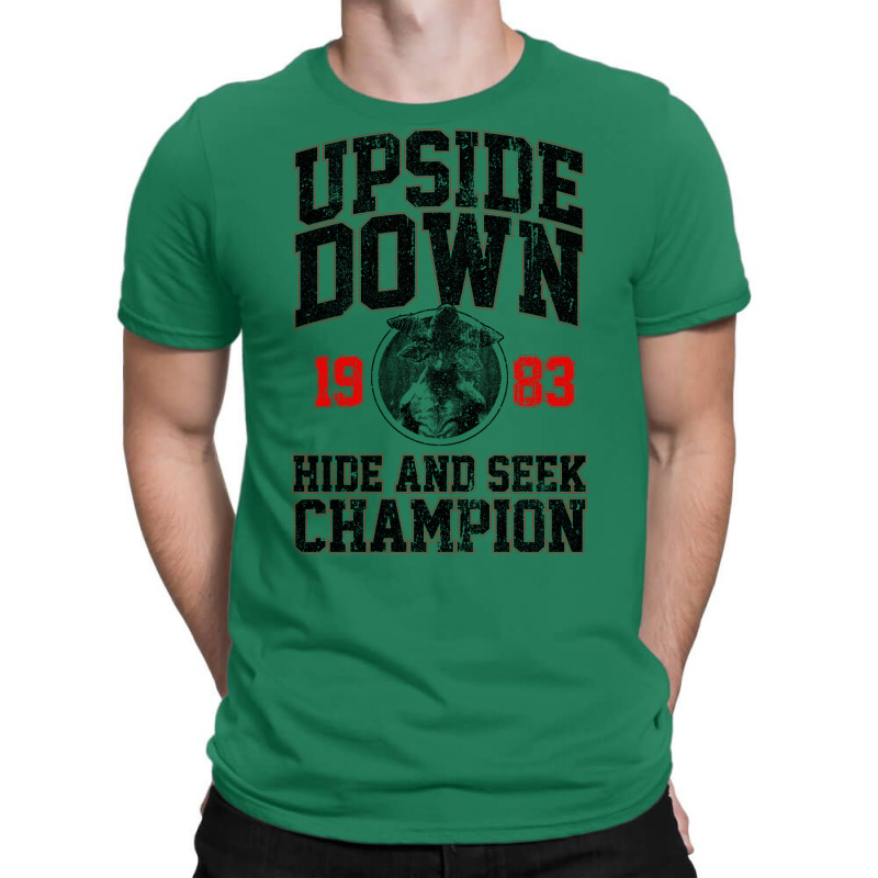 Upside Down Hide And Seek Champion (variant) T-shirt | Artistshot