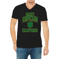 East Compton High School Clovers (variant) V-neck Tee | Artistshot