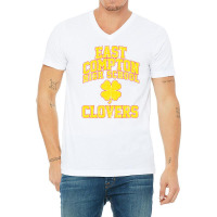 East Compton High School Clovers V-neck Tee | Artistshot