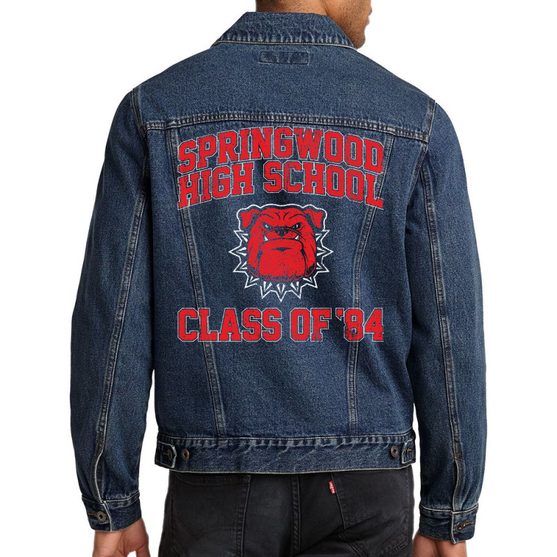 Springwood High School Class Of 84 Men Denim Jacket by ceferiflaautg | Artistshot