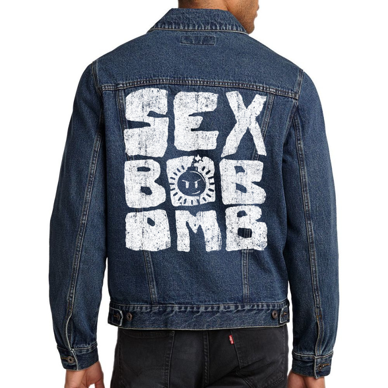 Sex Bob Omb Men Denim Jacket | Artistshot