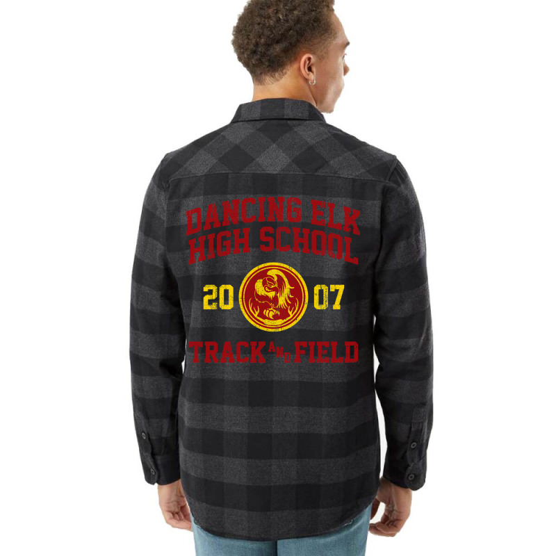 Dancing Elk Track And Field (juno)   Variant Flannel Shirt | Artistshot