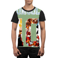 Katekyo Hitman Reborn! Sawada Tsunayoshi Vogola Nr. 10 Jersey 1 Graphic T-shirt | Artistshot