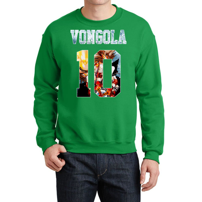 Katekyo Hitman Reborn! Sawada Tsunayoshi Vogola Nr. 10 Jersey 1 Crewneck Sweatshirt | Artistshot