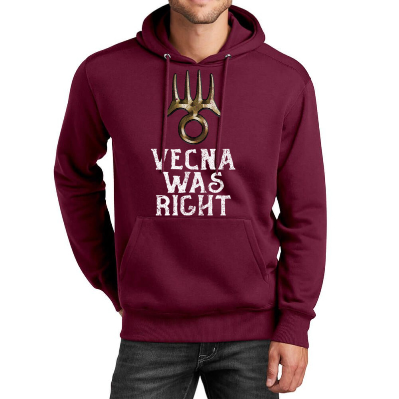 Vecna Was Right Unisex Hoodie | Artistshot