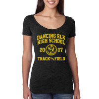 Dancing Elk Track And Field (juno) Women's Triblend Scoop T-shirt | Artistshot