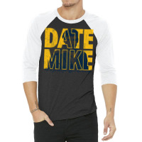 Date Mike (variant) 3/4 Sleeve Shirt | Artistshot