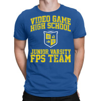 Video Game High School Junior Varsity Fps Team T-shirt | Artistshot