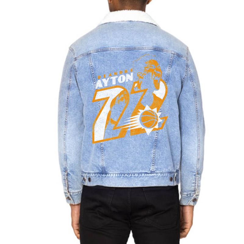 Deandre Ayton 22 Unisex Sherpa-lined Denim Jacket | Artistshot