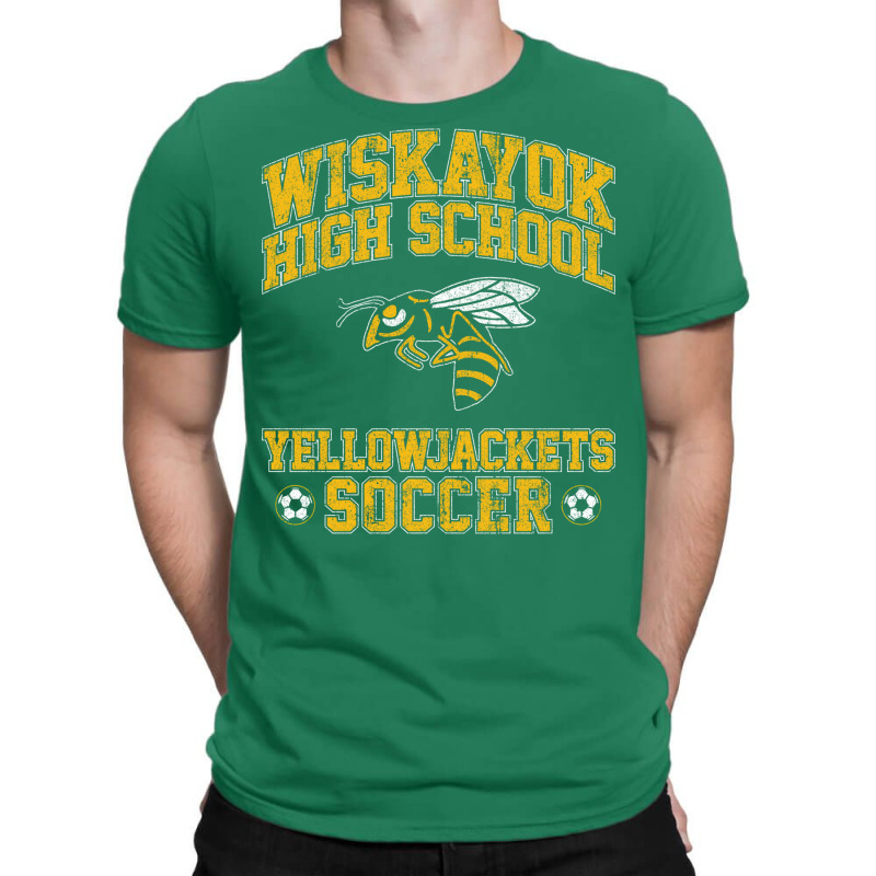 Wiskayok High School Yellowjackets Soccer T-Shirt by millivriju | Artistshot