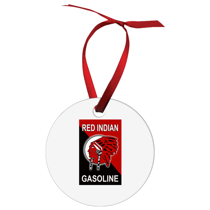 Awesome Red Indian Gasoline Ornament | Artistshot