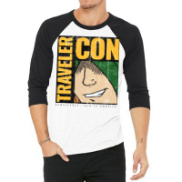 Travelercon (variant) 3/4 Sleeve Shirt | Artistshot