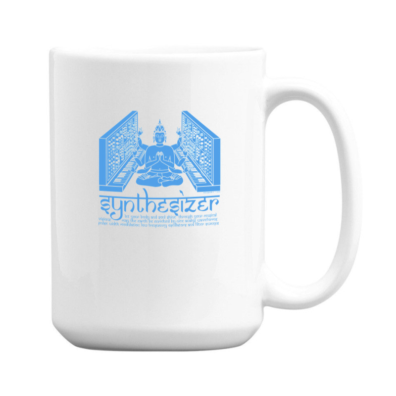 Synthesizer God For Electronic Musician 15 Oz Coffee Mug | Artistshot