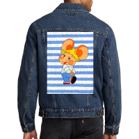 Yume Miru Toppo Jījo Men Denim Jacket | Artistshot