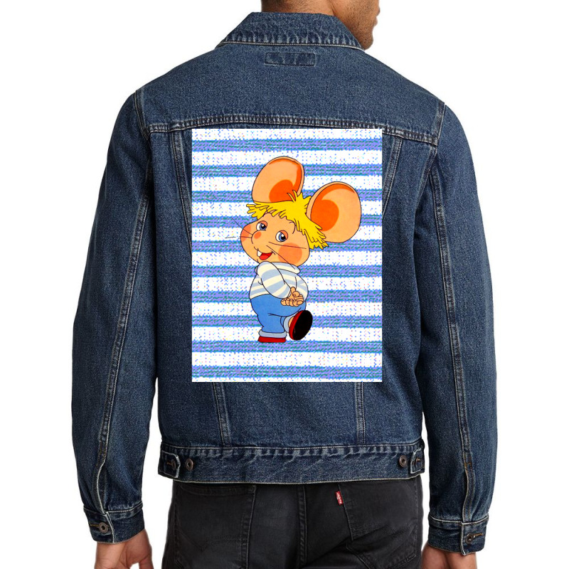 Yume Miru Toppo Jījo Men Denim Jacket | Artistshot