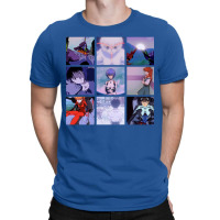 Neon Genesis Evangelion Vaporwave Aesthetic T-shirt | Artistshot