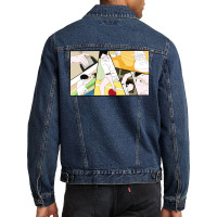 Ping Pong The Animation Print Men Denim Jacket | Artistshot