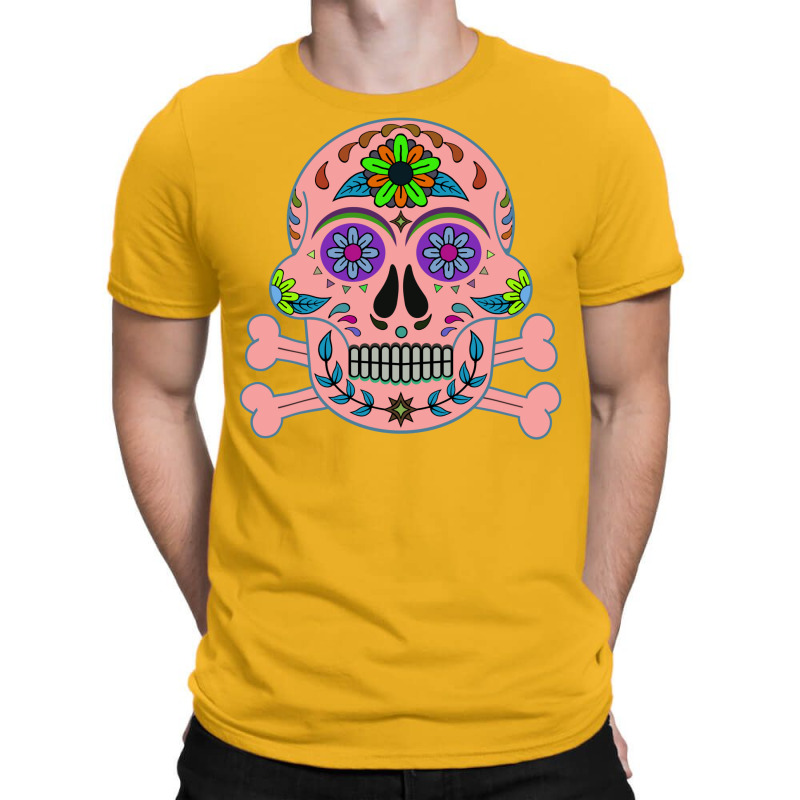 Dead Head Pink T-Shirt by yekbunyeikels | Artistshot