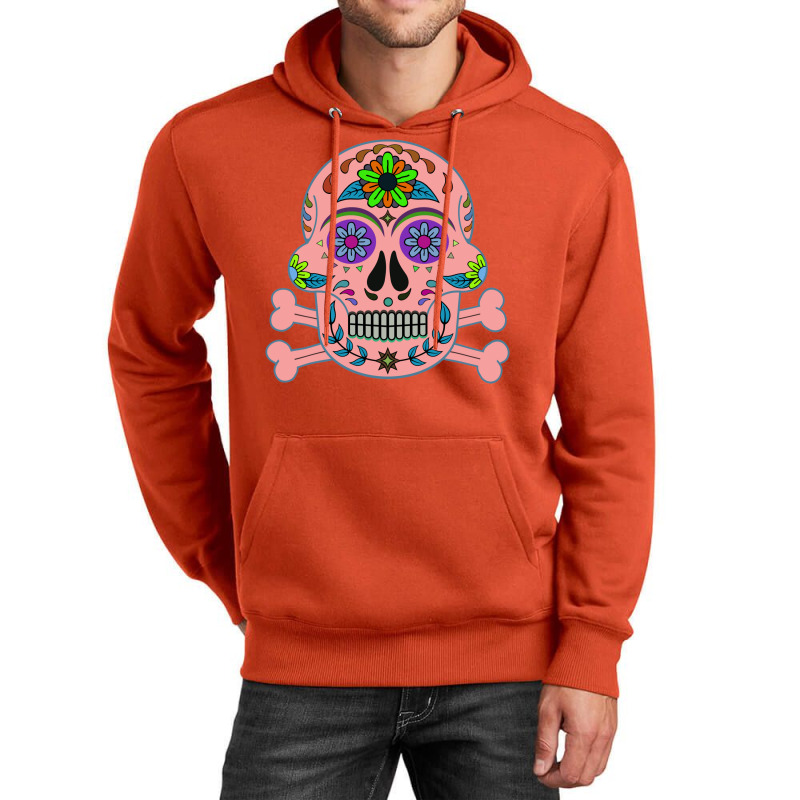 Dead Head Pink Unisex Hoodie by yekbunyeikels | Artistshot