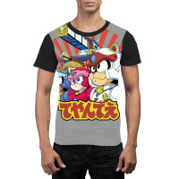 Samurai Pizza Caaats! Graphic T-shirt | Artistshot