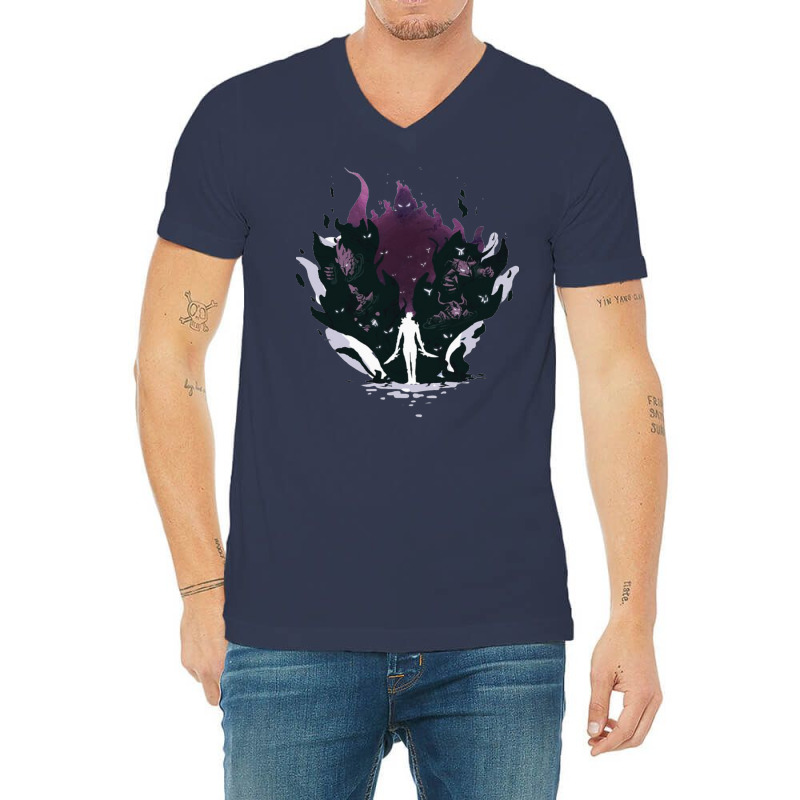 Shadow Monarch V-neck Tee | Artistshot