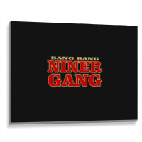 Baffling Bang Bang Niner Gang Metal Print Horizontal | Artistshot