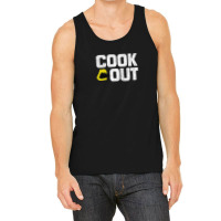 Cookout  Vintage Chalk Texture  White & Black Tank Top | Artistshot