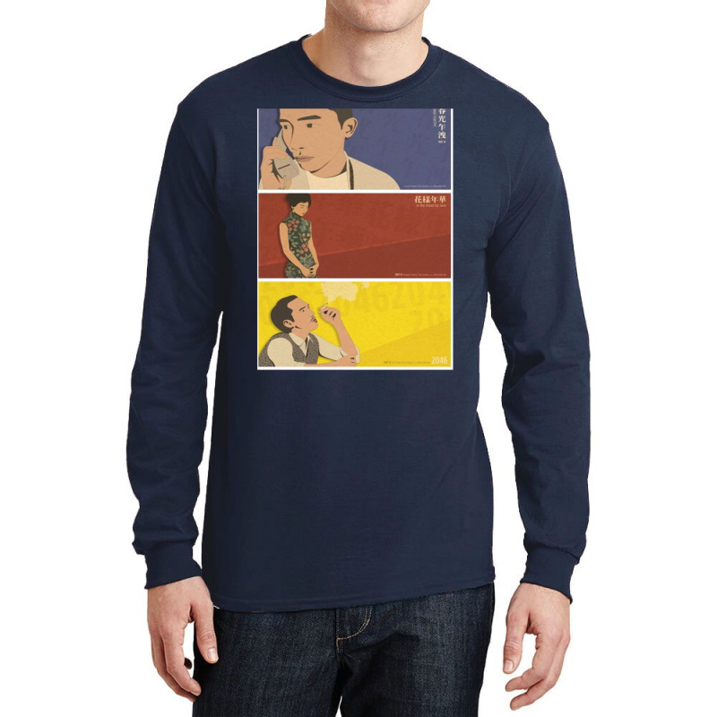 Wong Kar Wai Long Sleeve Shirts | Artistshot