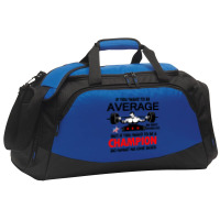 Weightlifter Champion Shirt Active Duffel | Artistshot