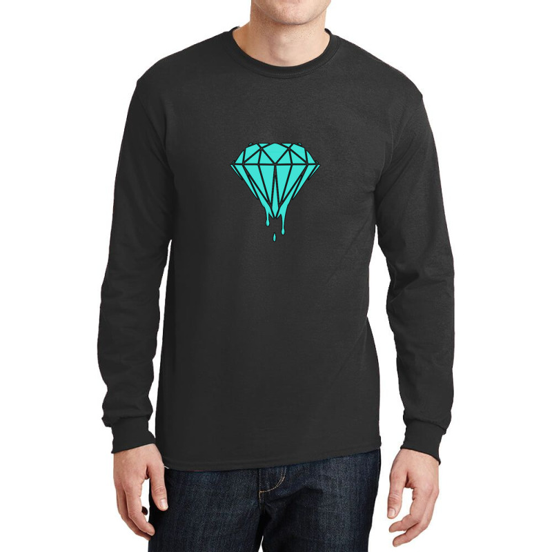 Drippin' Diamond Long Sleeve Shirts | Artistshot