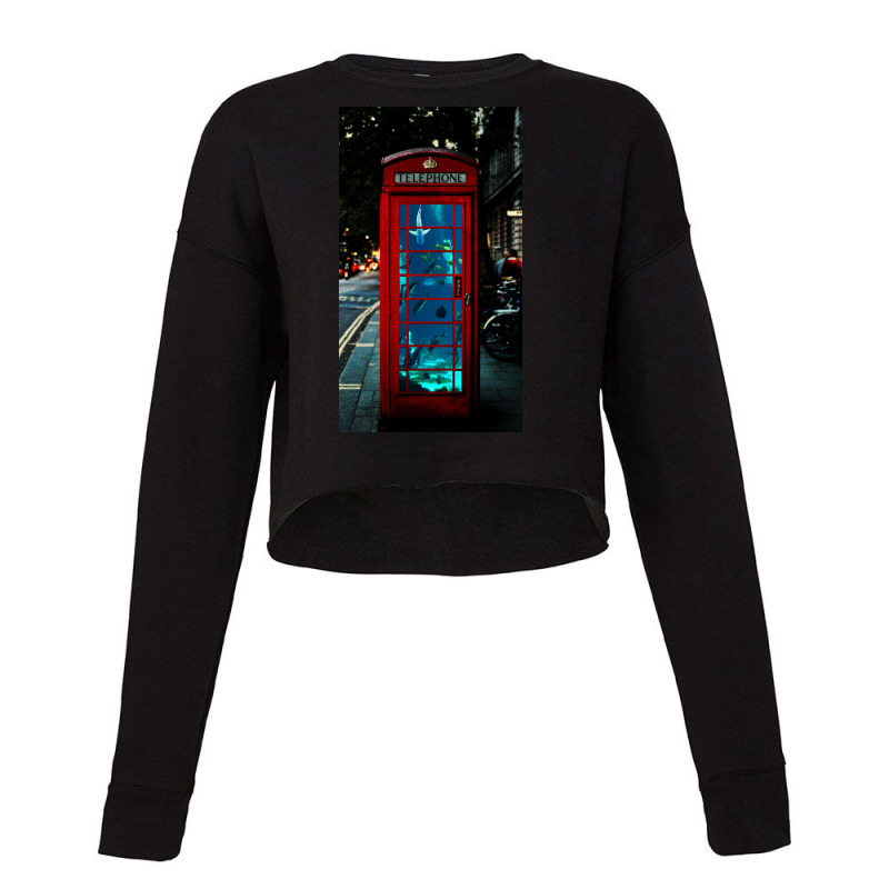 Phone Booth Life Cropped Sweater | Artistshot