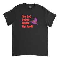 Kids I've Got Bubbe Under My Spell Granddaughter Halloween Classic T-shirt | Artistshot