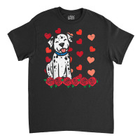 Valentines Day Dalmatian Dog Cute Men Women Kids Toddlers T Shirt Classic T-shirt | Artistshot