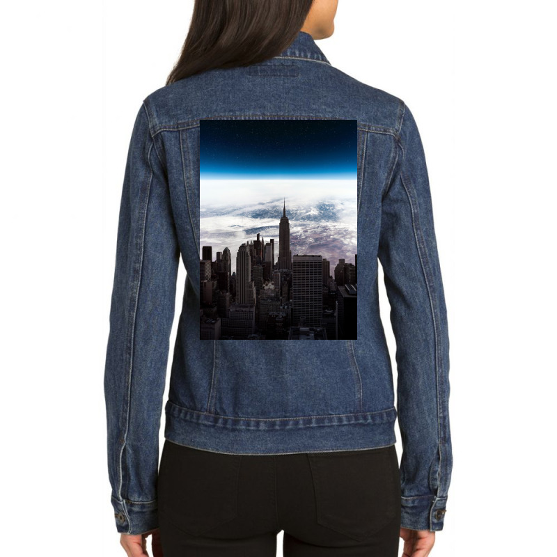 City Ladies Denim Jacket | Artistshot