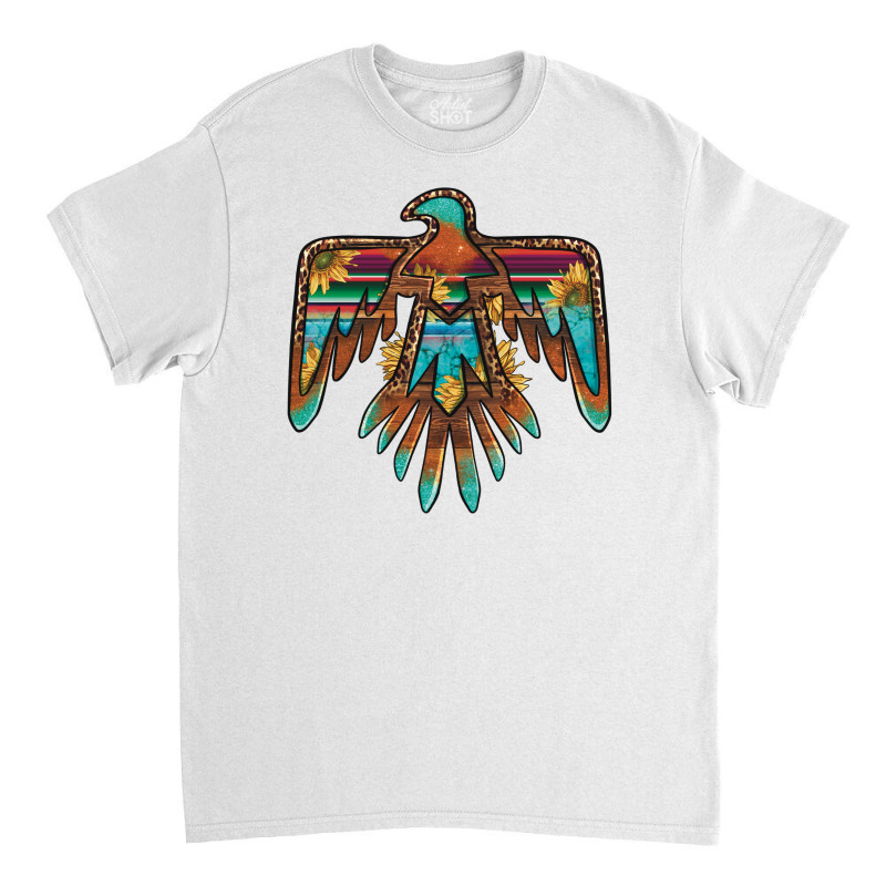 Thunderbird With Sunflowers Classic T-shirt | Artistshot