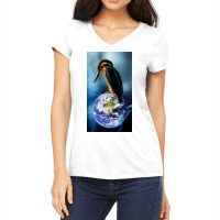 World Women's V-neck T-shirt | Artistshot