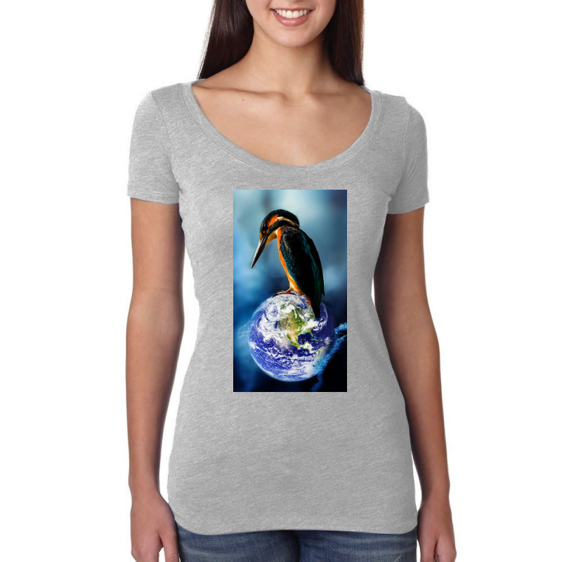World Women's Triblend Scoop T-shirt | Artistshot