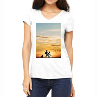 Bicycle Women's V-neck T-shirt | Artistshot