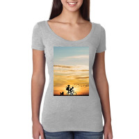 Bicycle Women's Triblend Scoop T-shirt | Artistshot
