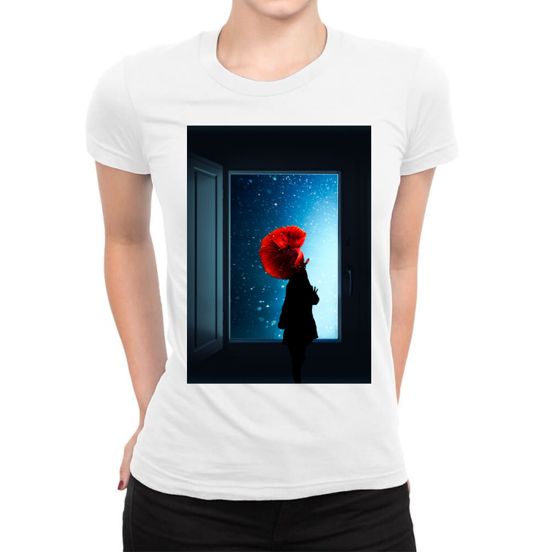 Fısh Ladies Fitted T-shirt | Artistshot